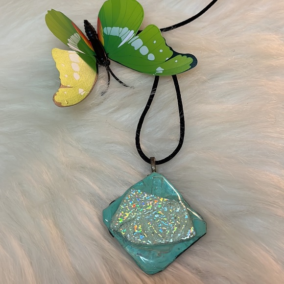 One of a Kind Handmade Unique Boho Necklace - Picture 14 of 16